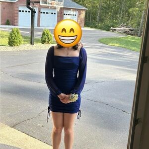 Jump Sparkling Blue Dress